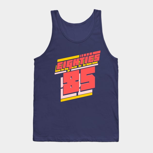 The eighties 1985 80s vintage retro Tank Top by SpaceWiz95